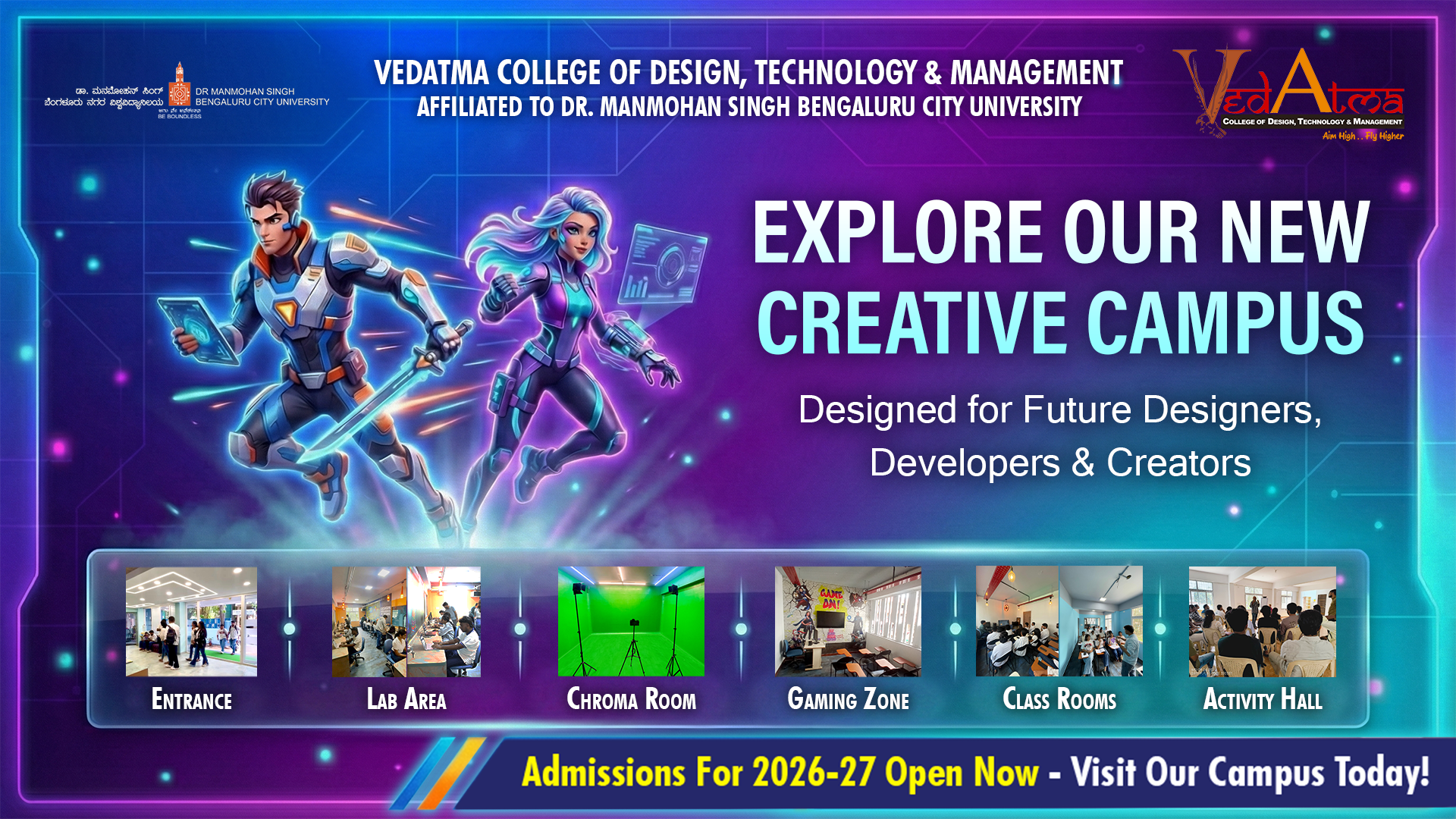 Vedatm College Website Banner 1